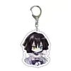 Man Yun Cazador de Demonios: Llavero de Mascota Kimetsu No Yaiba Anime Inosuke Nezuko Acrílico Colgante para Mochila de Estudiante