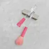 Brocha para Rubor Rosa Suave, Brocha para Polvos Sueltos, Brocha para Iluminador, Brocha para Contorno, Pincel Sencillo para Sombras, Brocha de Silicona para Mascarilla, Brocha Aplicadora de Mascarilla de Barro