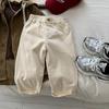Pantalones para Niños 2025 Nueva Llegada Primavera y Otoño Pantalones de Algodón Elástico para Niños y Niñas Pantalones Casuales de Moda para Bebé