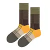 Meias Esportivas Masculinas de Cano Médio para Primavera e Outono | Design Moderno Sem Costura | Atacado Meias Cano Médio que Absorvem o Suor, Antiodor e Antibacterianas