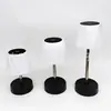 Luminária de mesa LED retrátil com toque para dimerização, carregamento, barra de luz de emergência, luz ambiente decorativa para café