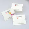 Pulsera Colgante Tarjeta Joyería Empaque Bendición Amor Amistad Universal Hecho a Mano con Amor Transfronterizo