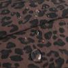 Ventas Directas de Fábrica Tela de Monofilamento de Rayón Estampado de Leopardo Tela para Vestido de Mujer de Verano Transpirable y Cómoda