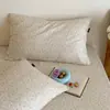 Estilo pastoral floral pele-amigável dupla camada gaze algodão puro fronha pessoa única envelope fronha algodão puro confortável respirável seco e refrescante fronha