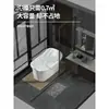 Tina de Baño para Adultos Cubo de Baño de Plástico Tina Gruesa Grande Tina de Baño para Todo el Cuerpo para el Hogar