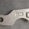 Resorte de Lengüeta para Accesorios de Equipos de Minería, Venta Directa del Fabricante, Alta Calidad y Bajo Precio, Acero al Carbono Forjado, Resorte de Lengüeta Colgante de Riel Único