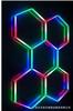 Luz de Garaje Fantasía RGB 110V Luz de Panal Transfronteriza Lámpara de Iluminación Europea y Americana Hexagonal Multifuncional Luz Súper Brillante Regulable