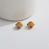 DIY Transferência de Óleo Gota Contas de Furo Grande Deus da Riqueza Verdade de Seis Caracteres Acessórios de Joias de Liga Contas de Pulseira Caractere Fu