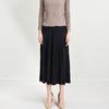 Falda plisada Miyake Fashion para mujer, otoño 2024, nueva falda de cintura alta, ajustada, de corte A, combinable.