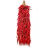 Simulación Chile Falso Ajo Maíz Decoración Verdura Xiang Cocina Sichuan Cuerda Colgante Accesorios Decoraciones para Restaurante de Barbacoa Casa de Campo Olla Caliente