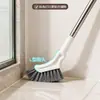 Cepillo Mágico de Limpieza Telescópico para Uso Doméstico, Diseño Estrecho para Limpiar Huecos de Ventanas y Suelos, Cepillo para Huecos con Mango Largo para Baño