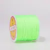 Producción de muestras personalizable OEM No. Hilo de jade 72 50 metros Hilo tejido a mano para manualidades Número de color teñido Material de hilo para abalorios