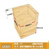 Almohadilla para pata de mesa, bloque de madera alto, almohadilla personalizada para pata de mesa, soporte para pata de sofá, mueble, pata de gabinete, lote de pata de cama