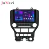 Navegação Automotiva Adequada para Ford Mustang 15-19 Tela Grande Android Carplay Bluetooth Player Multimídia