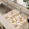 Tapete Drenante de Lama Diatomácea Pequena Fresca para Plantas Flores Venda Quente Transfronteiriça Temu Resistente a Manchas Absorvente de Água à Prova de Poeira para Bancada de Cozinha