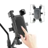 Suporte de Celular para Veículo Elétrico com Guarda-chuva Pequeno, à Prova de Choque e Chuva para Moto, Bicicleta, Carro a Bateria, Suporte de Navegação para Delivery