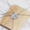 Europa y Estados Unidos amigos transfronterizos collar de amor personalidad serie MOM GRANDE collar de letras de empalme venta al por mayor