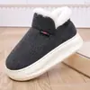 Nuevas Botas de Algodón Felpa de Invierno para Mujer, Cálidas, Aumentan la Altura, Suela Gruesa, Zapatos de Algodón para el Hogar, Se Pueden Usar Afuera, Cubren el Talón, Botas de Nieve, Dropshipping
