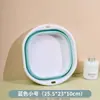 Lavabo Plegable Colapsable Viaje Portátil Lavabo para Bebé Grande Lavabo para Baño de Pies Doméstico Dormitorio de Estudiantes