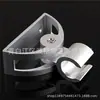 Asiento de ducha de aluminio con gancho soporte para boquilla ajustable boquilla de mano soporte fijo para ducha soporte de pared venta directa