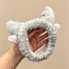 Diadema de Peluche Antideslizante Linda para Lavado de Cara 2026 Nuevo Estilo Diadema para Mujeres Aplicación de Mascarilla Goma para el Pelo Pinza para el Pelo Tocado