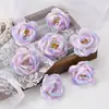 Nueva Guirnalda Hecha a Mano DIY de Flores de Rosa Coloridas Material para Ramillete Diseño de Escena de Boda Decoración del Hogar