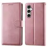 Funda abatible retro antideslizante para Samsung S24FE, Funda protectora anticaídas con soporte de hebilla magnética para Samsung A57