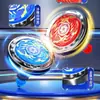 Novo Brinquedo Pião Lançador em Formato de Espada Luminosa Crianças Ares Giro Pião Batalha Menino Brinquedo Langrisser Pião Lançador