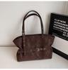 Bolsa Retrô de Grande Capacidade Coreana para Mulheres 2026 Nova Moda Bolsa de Ombro de Alta Qualidade Design de Nicho Bolsa Tote Tendência