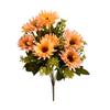 Crisantemo de la Longevidad de Estilo Europeo de 11 Cabezas Ramo Artificial para Mesa de Sala de Estar Flor Falsa Arreglo de Flores Secas Decoración de Flores de Seda Accesorios de Fotografía
