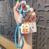 Llavero original de resina de mahjong con mascota linda para mujer, accesorio para teléfono y bolso, adorable llavero de mahjong de dibujos animados para llaves de coche