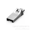 Lector de Tarjetas de Doble Puerto Metálico USB 2.0 / Tipo-C 2.0 Adaptador Portátil con Luz Indicadora de Respiración Adaptador para Tarjeta SD Tipo C
