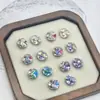 GIJA Dongzhou Bola Completa de Pedrería Súper Brillante Sin Copa Base Decoración de Uñas Bola de Pedrería 8mm Cuadrada Gordita Uñas Postizas Adornos de Alta Gama Venta al por Mayor