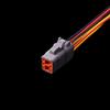 Conector de plug-in CAR de 6 núcleos DTM06-6S Conector tipo Dechi DTM046P conjunto completo de plugue à prova d'água de encaixe
