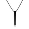Moda Transfronteriza Collar Largo Tridimensional Joyería de Alta Gama Cadena para Suéter de Acero Inoxidable para Hombre Colgante Individual Venta al por Mayor Minimalista