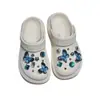 Tamancos Transparentes Coração Feminino Borboleta Flor Água Sapato de Alta Qualidade Fivela Decorativa para Cabedal de Sapato Fivela Removível para Tamanco