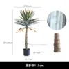 Planta Verde Artificial Agave en Maceta, Hierro Holandés, Sisal, Planta Falsa para Ventana Interior Decoración de Paisajismo Adornos Venta al por Mayor