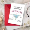 Compra Directa Transfronteriza de 1 Pieza de Set de Tarjetas de Felicitación Temáticas de Ropa Interior Divertida con Sobres Rojos, Tamaño Grande, para Mejores Amigos, Hermanos y Amigos Peculiares