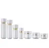 Botella de esencia con dispensador de presión nueva 50 g botella de crema de vidrio set de productos para el cuidado de la piel botella 120 ml botella dispensadora de vacío