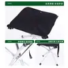 Taburete Plegable de Cuatro Patas, Venta al por Mayor desde el Fabricante, Taburete Plegable Telescópico de Acero Inoxidable, Silla Plegable para Exteriores, Taburete Plegable Portátil