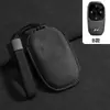 Funda de Piel Sintética 3D de Cobertura Total para Llave de Coche LeDao L60, Funda Protectora Cosida a Mano para Llave Inteligente Física