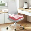 Cojín para Sentarse Largamente en la Oficina, Cojín para Asiento de Dormitorio Estudiantil con Respaldo Integrado, Soporte Lumbar para Silla, Cojín para Respaldo de Asiento