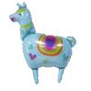 Novo balão de alumínio de alpaca animal balão balão decoração de festa de aniversário infantil balão de folha de alumínio