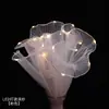 Cubeta de Abrazos Suministros para Floristería Ramo de Tulipanes Materiales para Manualidades Caja de Empaque para Flores Frescas de PVC Bola de Burbujas Acrílica