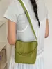 Bolsa de Mão Tipo Balde Trançada Shuai Mi Jia para Mulheres, Novo Modelo Verão 2026, Alto Valor Estético, Bolsa Simples Casual para Ombro para o Dia a Dia