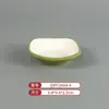 Vajilla Comercial Imitación Porcelana Melamina Tazones y Platos Pequeños, Platos Planos Bicolor, Platos Redondos, Tazones para Sopa, Especialmente Diseñados para Cadenas de Restaurantes de Comida Rápida