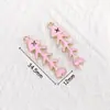 Pingentes de Liga Metálica Rosa Esmaltada Acessórios para Joias DIY Estrela do Mar Flor Chaveiro Encantos Acessórios para Brincos