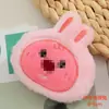 Broche de Peluche Oso Conejo Lindo Colgante para Bolso Pin de Juguete Pequeño Accesorio Llavero del Día del Niño Accesorio para Mujer