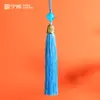 Nuevo Nudo Chino Borla Pequeña Borla Colgante Marcapáginas Bolsita Borla Dinastía Han Colgante de Abanico Caja de Regalo Colgante para Teléfono Móvil Colgante Bolsita