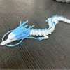 Impressão 3D Rei Dragão do Mar Oeste Ao Salta Modelo da Tia Articulado Móvel Dragão Nezha Rei Dragão do Mar Oeste Adornos de Mão Presente